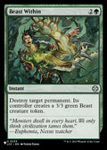Beast Within – Uncommon Magic: The Gathering card from The List (#LCC-233)
