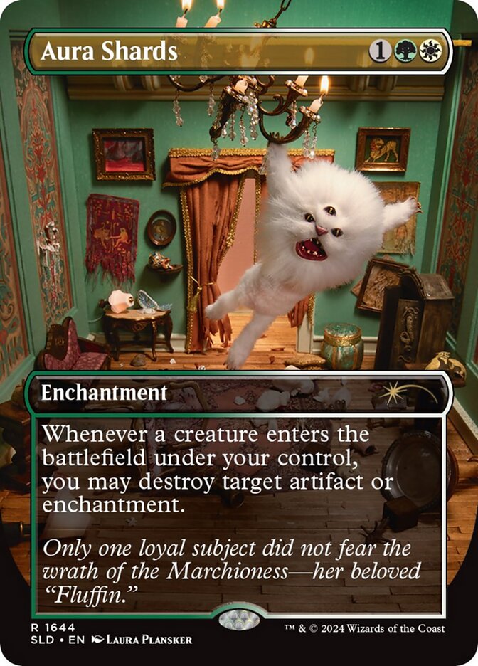 Aura Shards – Rare Magic: The Gathering card from Secret Lair Drop (#1644)