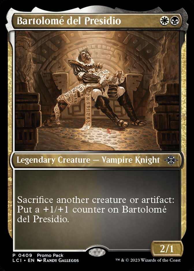 Bartolomé del Presidio – Uncommon Magic: The Gathering card from The Lost Caverns of Ixalan (#409)