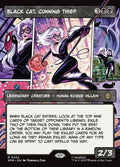 Black Cat, Cunning Thief – Rare Magic: The Gathering card from Marvel's Spider-Man (#222)