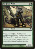 Tel-Jilad Wolf – Common Magic: The Gathering card from Darksteel (#88)