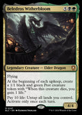 Beledros Witherbloom – Mythic Magic: The Gathering card from Bloomburrow Commander (#247)