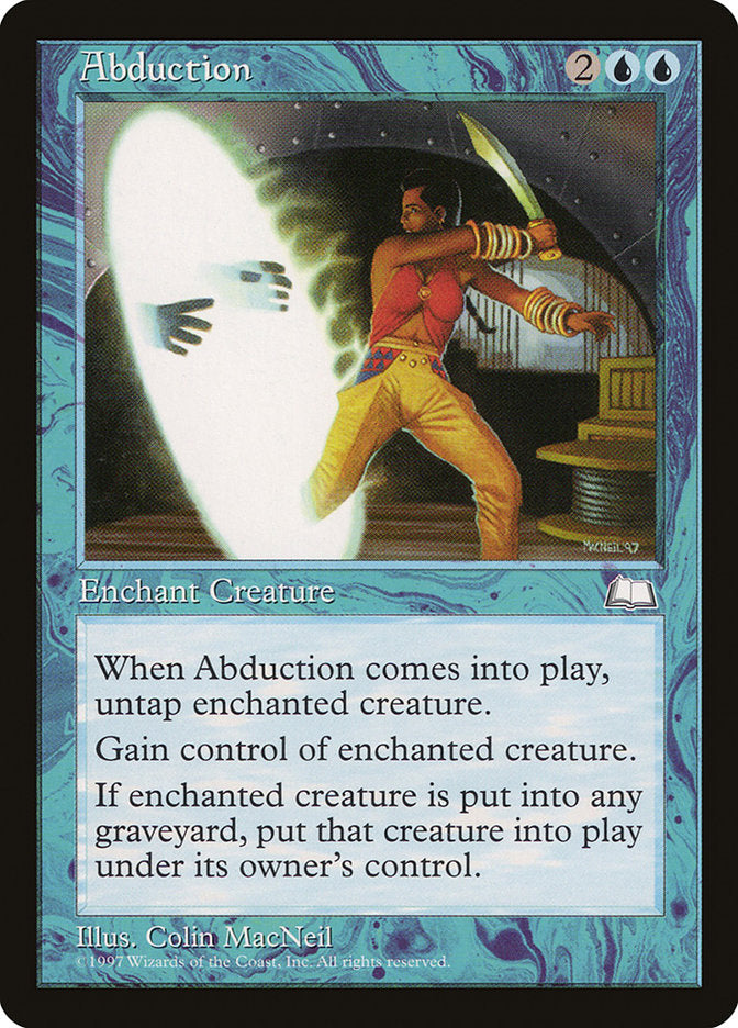 Abduction – Uncommon Magic: The Gathering card from Weatherlight (#30)