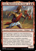 Anax, Hardened in the Forge – Uncommon Magic: The Gathering card from Commander Masters (#204)