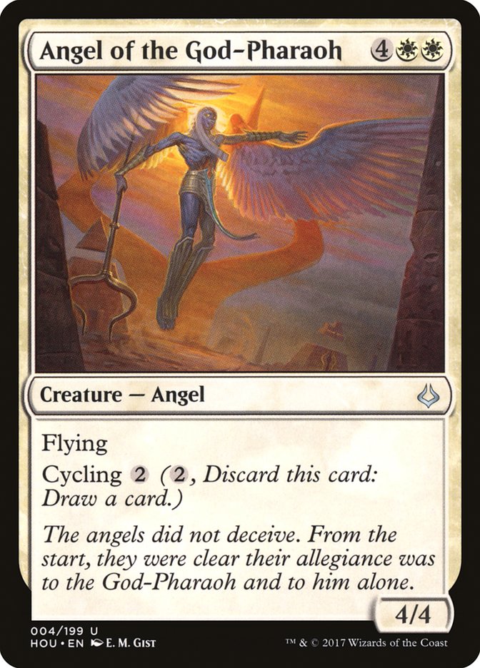 Angel of the God-Pharaoh – Uncommon Magic: The Gathering card from Hour of Devastation (#4)