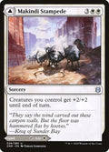 Makindi Stampede // Makindi Mesas – Uncommon Magic: The Gathering card from Zendikar Rising (#26)