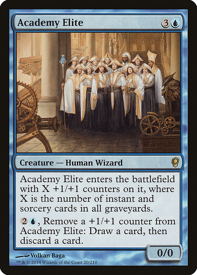Academy Elite – Rare Magic: The Gathering card from Conspiracy (#20)