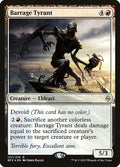 Barrage Tyrant – Rare Magic: The Gathering card from Battle for Zendikar Promos (#127s)