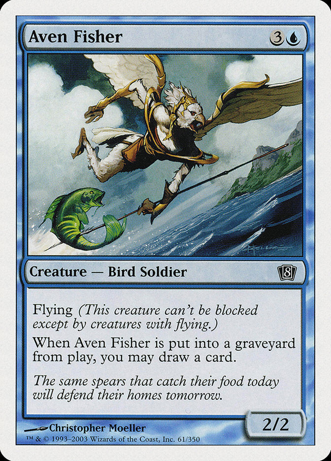 Aven Fisher – Common Magic: The Gathering card from Eighth Edition (#61)