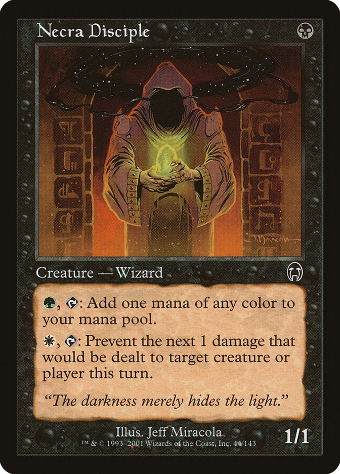 Necra Disciple – Common Magic: The Gathering card from Apocalypse (#44)