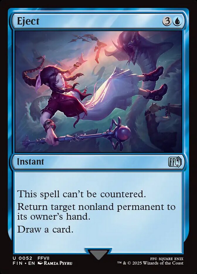 Eject – Uncommon Magic: The Gathering card from Final Fantasy (#52)