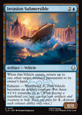 Invasion Submersible – Uncommon Magic: The Gathering card from Avatar: The Last Airbender (#57)