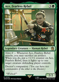 Ace, Fearless Rebel – Rare Magic: The Gathering card from Doctor Who (#703)