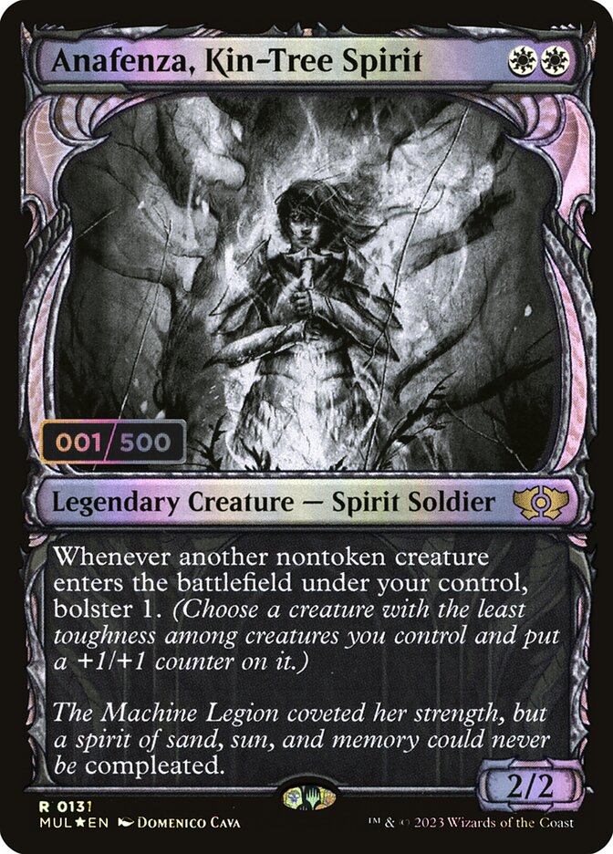Anafenza, Kin-Tree Spirit – Rare Magic: The Gathering card from Multiverse Legends (#131z)