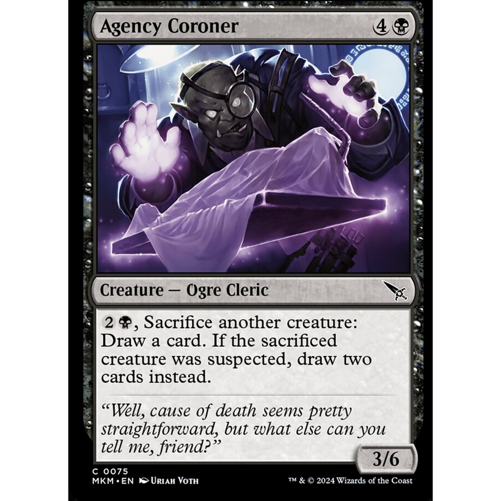 Agency Coroner (MKM 75) — Moore Collectables UK