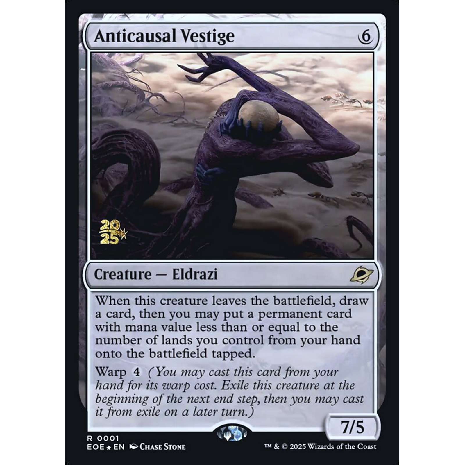 Anticausal Vestige (PEOE 1s) — Moore Collectables UK