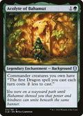 Acolyte of Bahamut – Uncommon Magic: The Gathering card from Commander Legends: Battle for Baldur's Gate (#212)