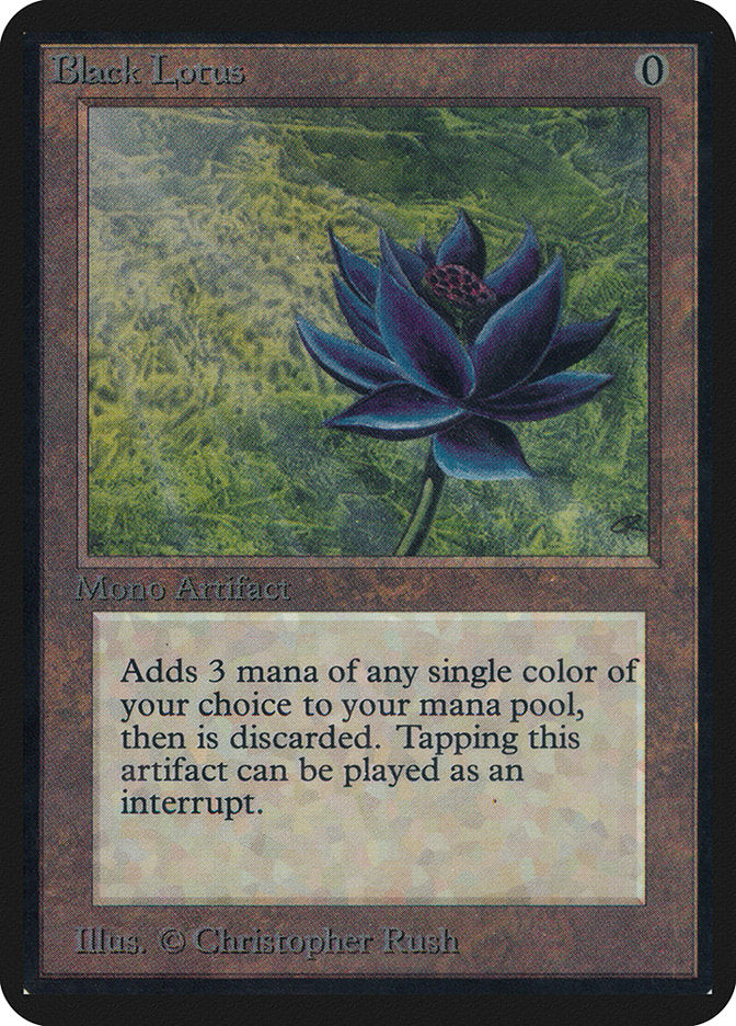 Black Lotus – Rare Magic: The Gathering card from Limited Edition Alpha (#232)