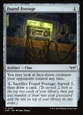 Found Footage – Common Magic: The Gathering card from Duskmourn: House of Horror (#246)