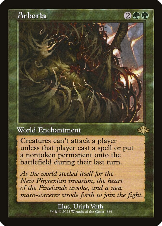 Arboria – Rare Magic: The Gathering card from Dominaria Remastered (#335)