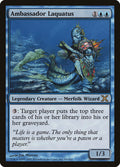 Ambassador Laquatus – Rare Magic: The Gathering card from Tenth Edition (#65)