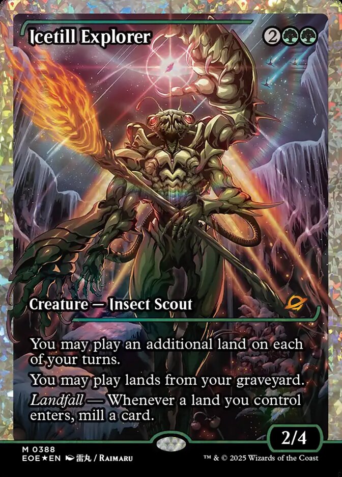 Icetill Explorer – Mythic Magic: The Gathering card from Edge of Eternities (#388)