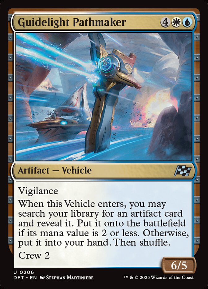 Guidelight Pathmaker – Uncommon Magic: The Gathering card from Aetherdrift (#206)