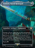 Andúril, Narsil Reforged – Rare Magic: The Gathering card from Tales of Middle-earth Commander (#491)