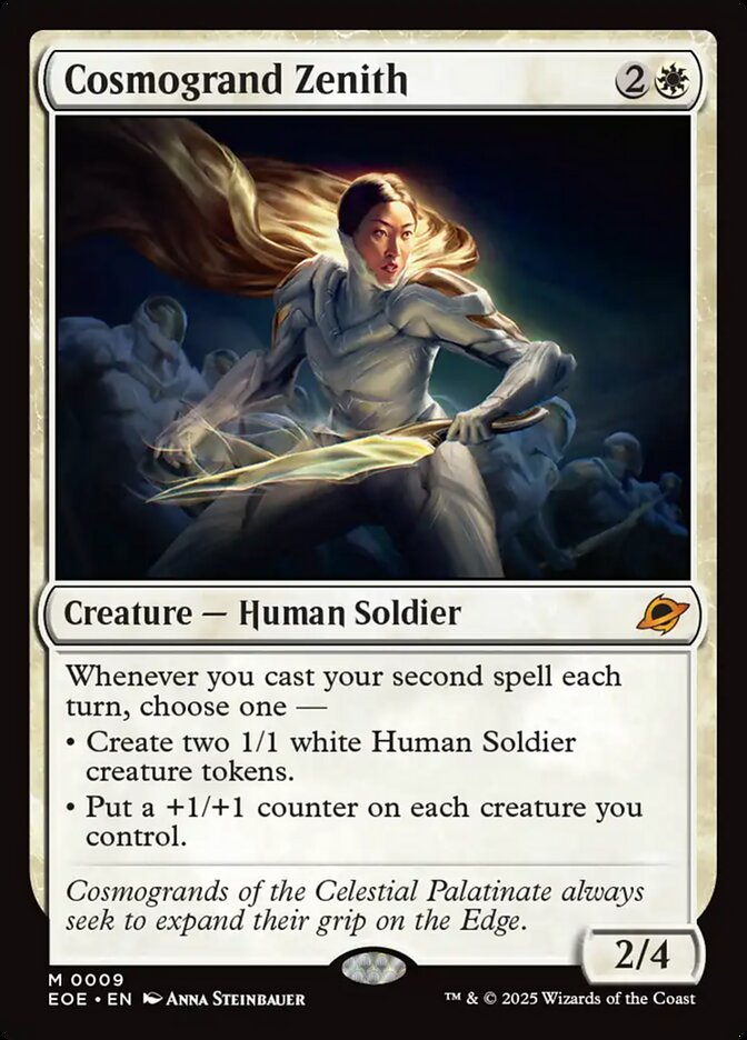 Cosmogrand Zenith – Mythic Magic: The Gathering card from Edge of Eternities (#9)