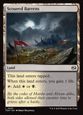 Scoured Barrens – Common Magic: The Gathering card from Tarkir: Dragonstorm (#267)