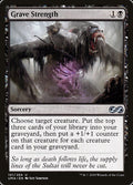 Grave Strength – Uncommon Magic: The Gathering card from Ultimate Masters (#101)
