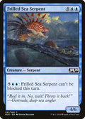 Frilled Sea Serpent – Common Magic: The Gathering card from Core Set 2020 (#61)