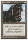 Ebony Horse – Rare Magic: The Gathering card from Fourth Edition (#318)