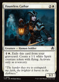 Dauntless Cathar – Common Magic: The Gathering card from Innistrad Remastered (#19)
