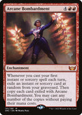 Arcane Bombardment – Mythic Magic: The Gathering card from Streets of New Capenna Promos (#101p)