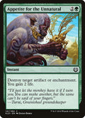 Appetite for the Unnatural – Common Magic: The Gathering card from Kaladesh (#141)