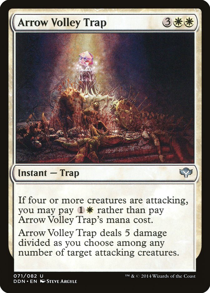 Arrow Volley Trap – Uncommon Magic: The Gathering card from Duel Decks: Speed vs. Cunning (#71)