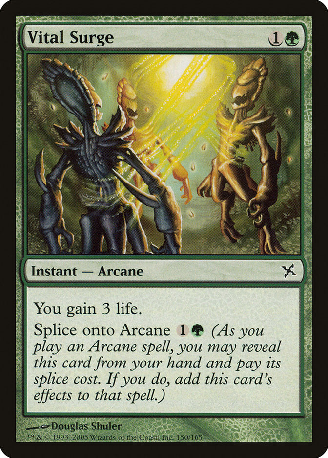 Vital Surge – Common Magic: The Gathering card from Betrayers of Kamigawa (#150)