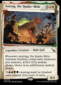 Anzrag, the Quake-Mole – Mythic Magic: The Gathering card from Murders at Karlov Manor (#356)