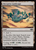 Deceptive Landscape – Common Magic: The Gathering card from Tarkir: Dragonstorm Commander (#356)