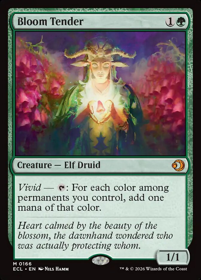 Bloom Tender – Mythic Magic: The Gathering card from Lorwyn Eclipsed (#166)