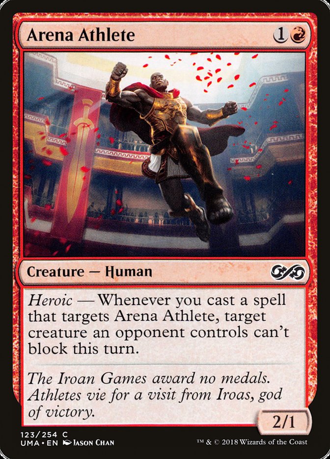 Arena Athlete – Common Magic: The Gathering card from Ultimate Masters (#123)