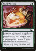 Warm Welcome – Common Magic: The Gathering card from Streets of New Capenna (#164)