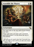 Assemble the Players – Rare Magic: The Gathering card from Murders at Karlov Manor Promos (#3p)