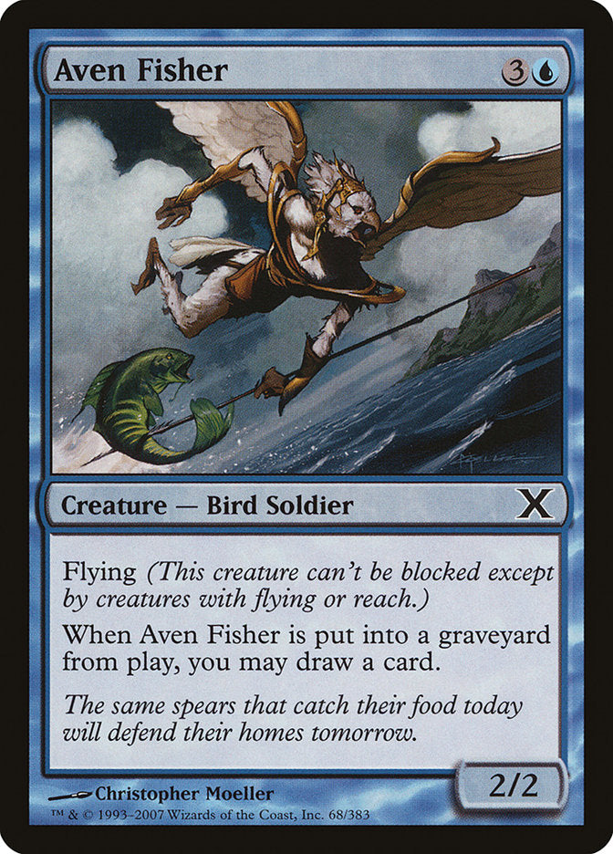 Aven Fisher – Common Magic: The Gathering card from Tenth Edition (#68)