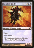 Benalish Knight – Common Magic: The Gathering card from Tenth Edition (#11★)