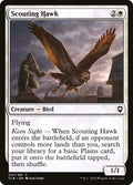Scouting Hawk – Common Magic: The Gathering card from Commander Legends: Battle for Baldur's Gate (#41)