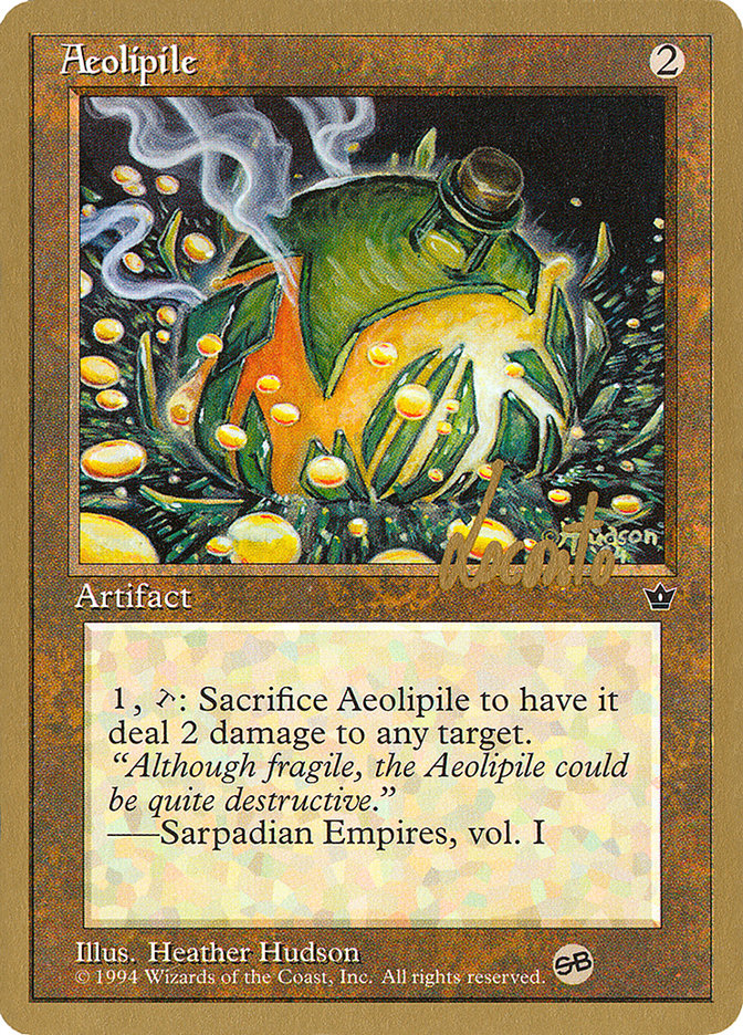 Aeolipile – Rare Magic: The Gathering card from Pro Tour Collector Set (#ml81sb)