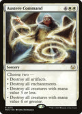 Austere Command – Rare Magic: The Gathering card from March of the Machine Commander (#172)