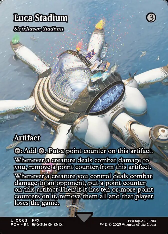 Luca Stadium – Uncommon Magic: The Gathering card from Final Fantasy: Through the Ages (#63)